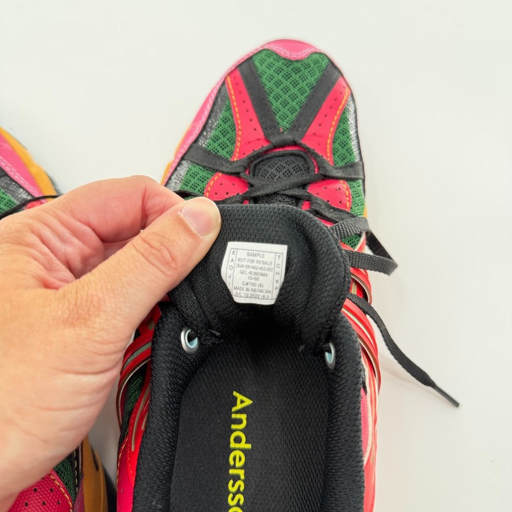 Andersson Bell x ASICS GEL-Sonoma 15-50 Pink Orange Mens 9 Rare Store Sample - Picture 9 of 9